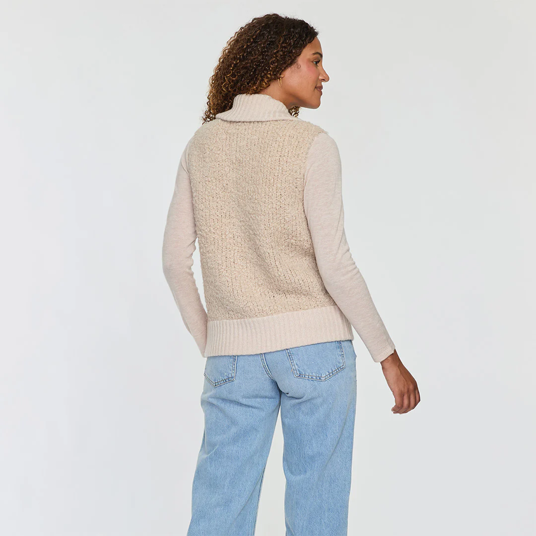 BOUCLE ZIP VEST - Image 4