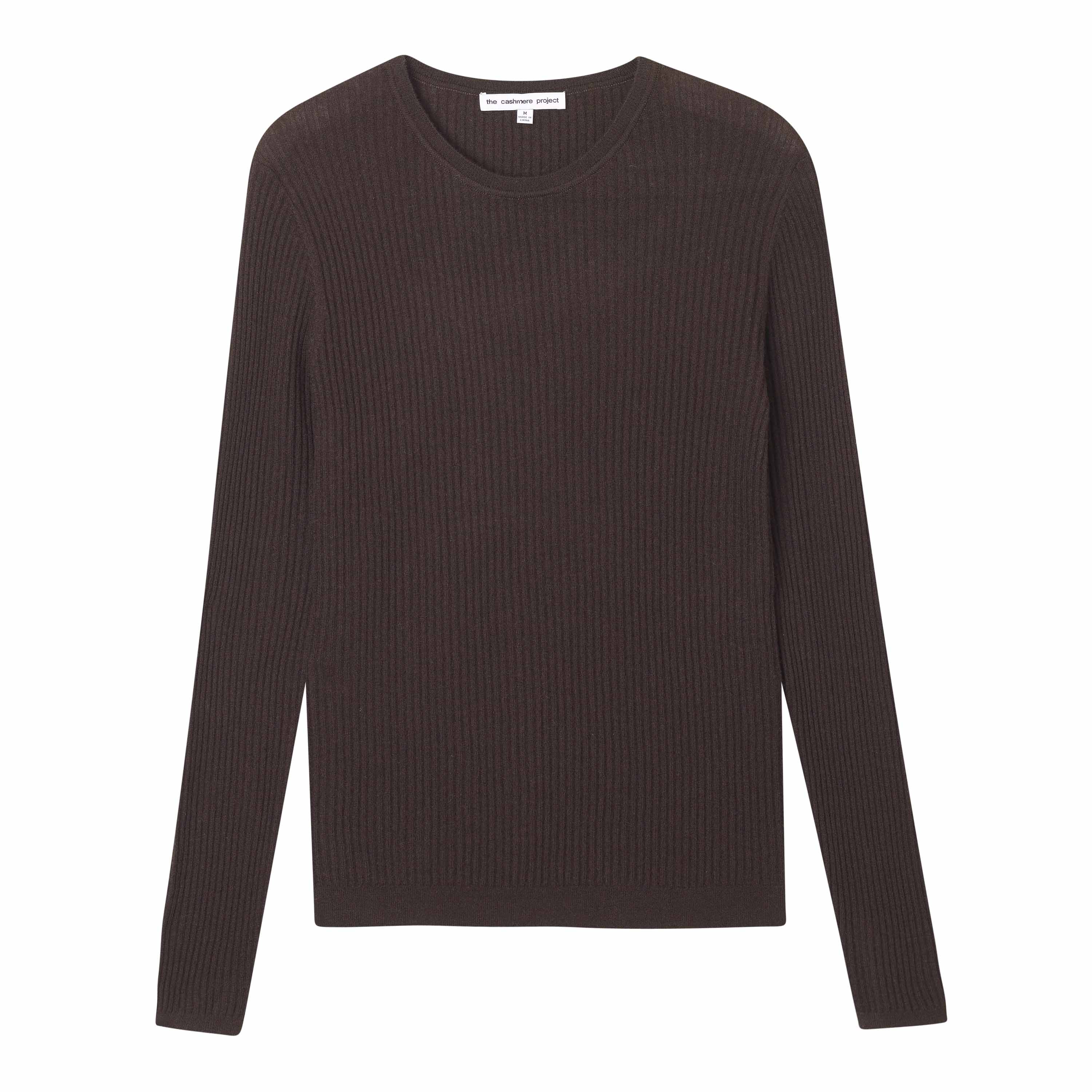 California Cashmere Ribbed Crew - Image 10