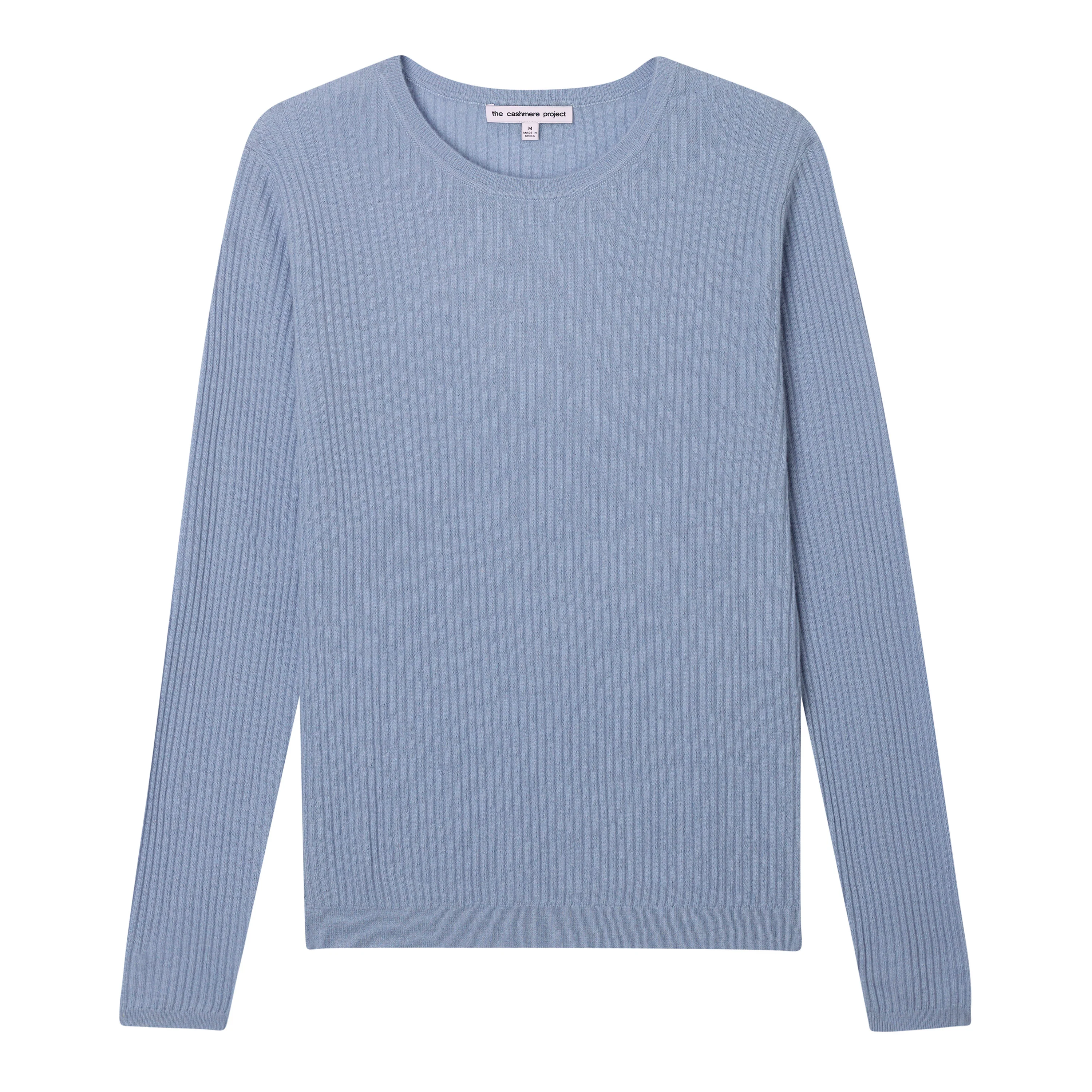 California Cashmere Ribbed Crew - Image 4