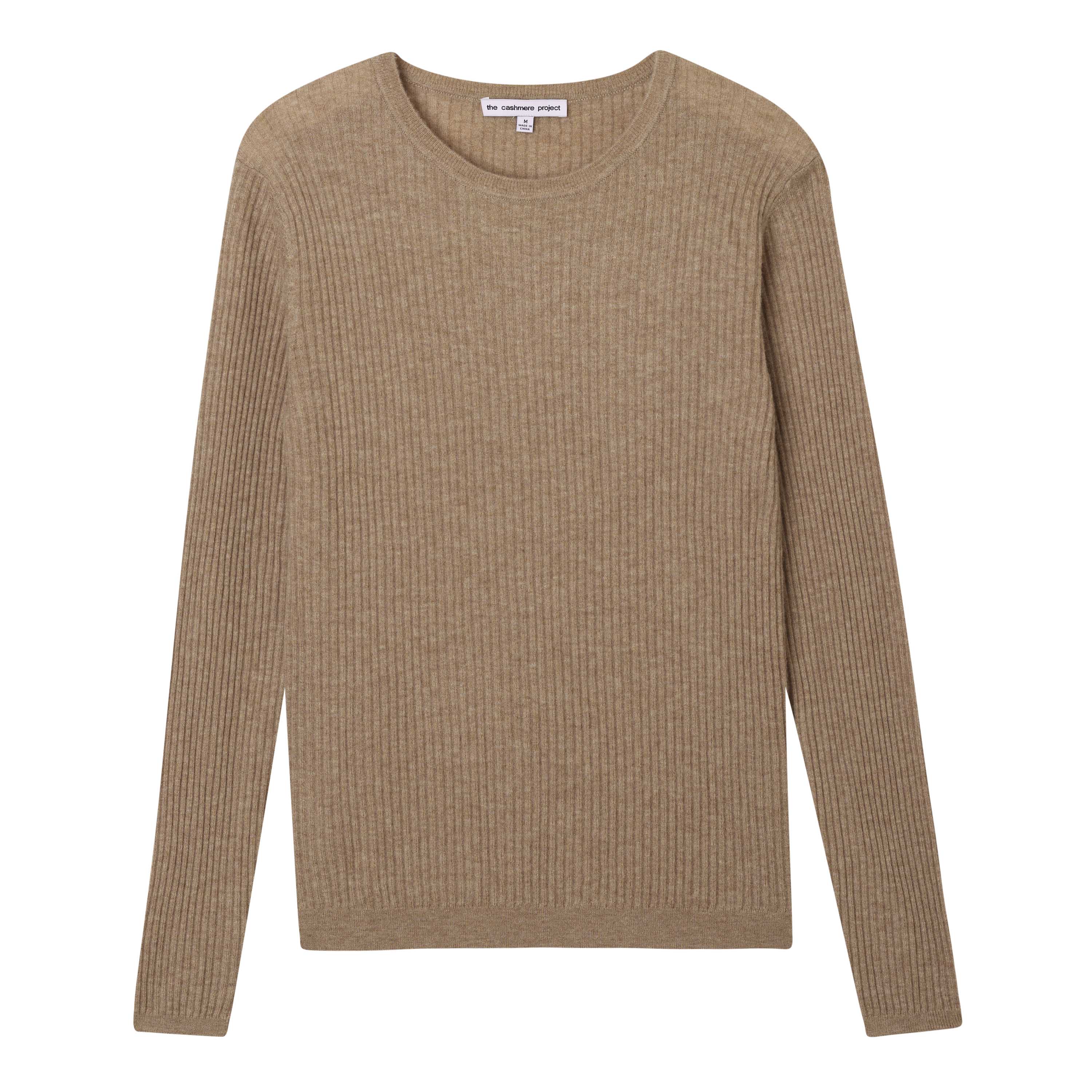 California Cashmere Ribbed Crew - Image 6