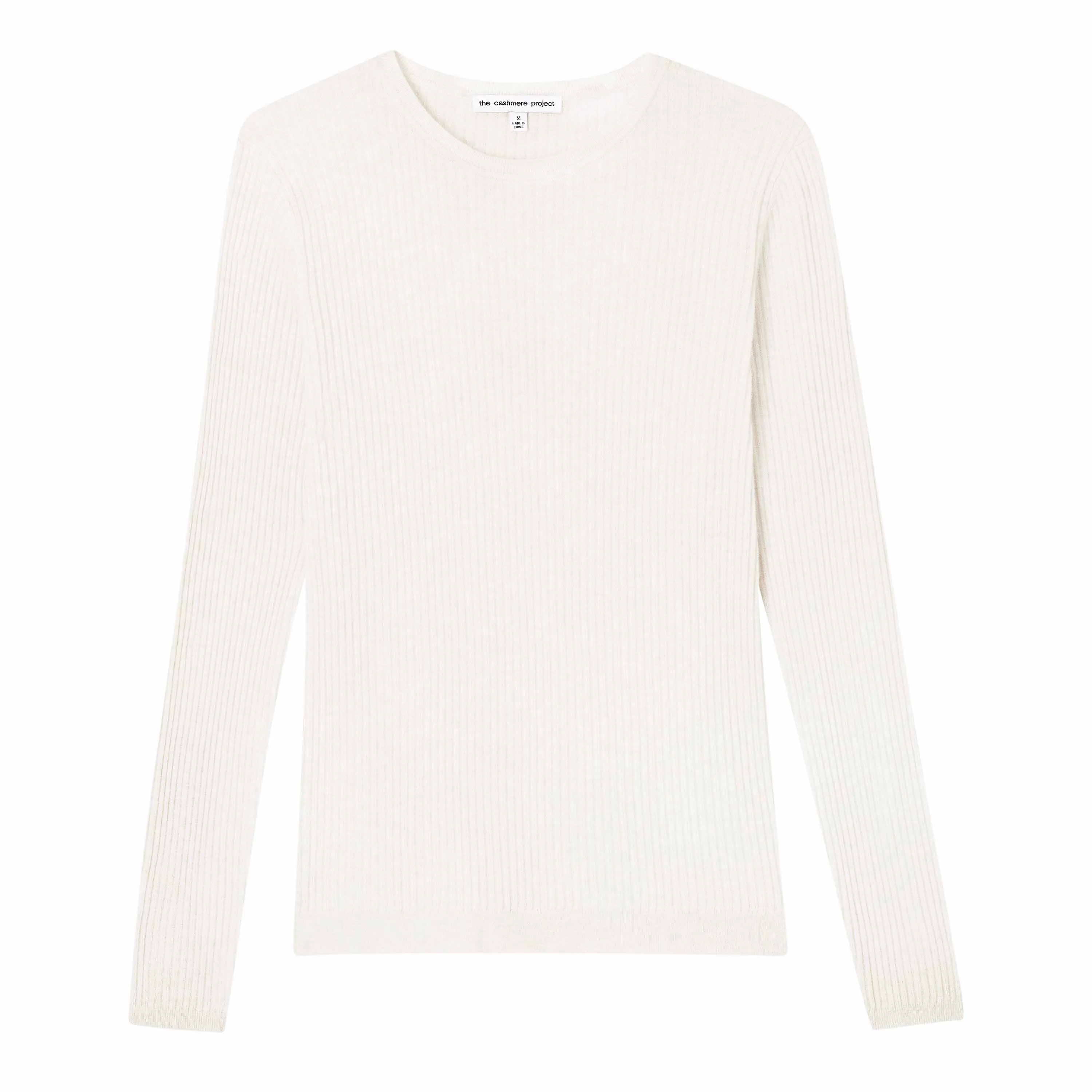 California Cashmere Ribbed Crew - Image 7