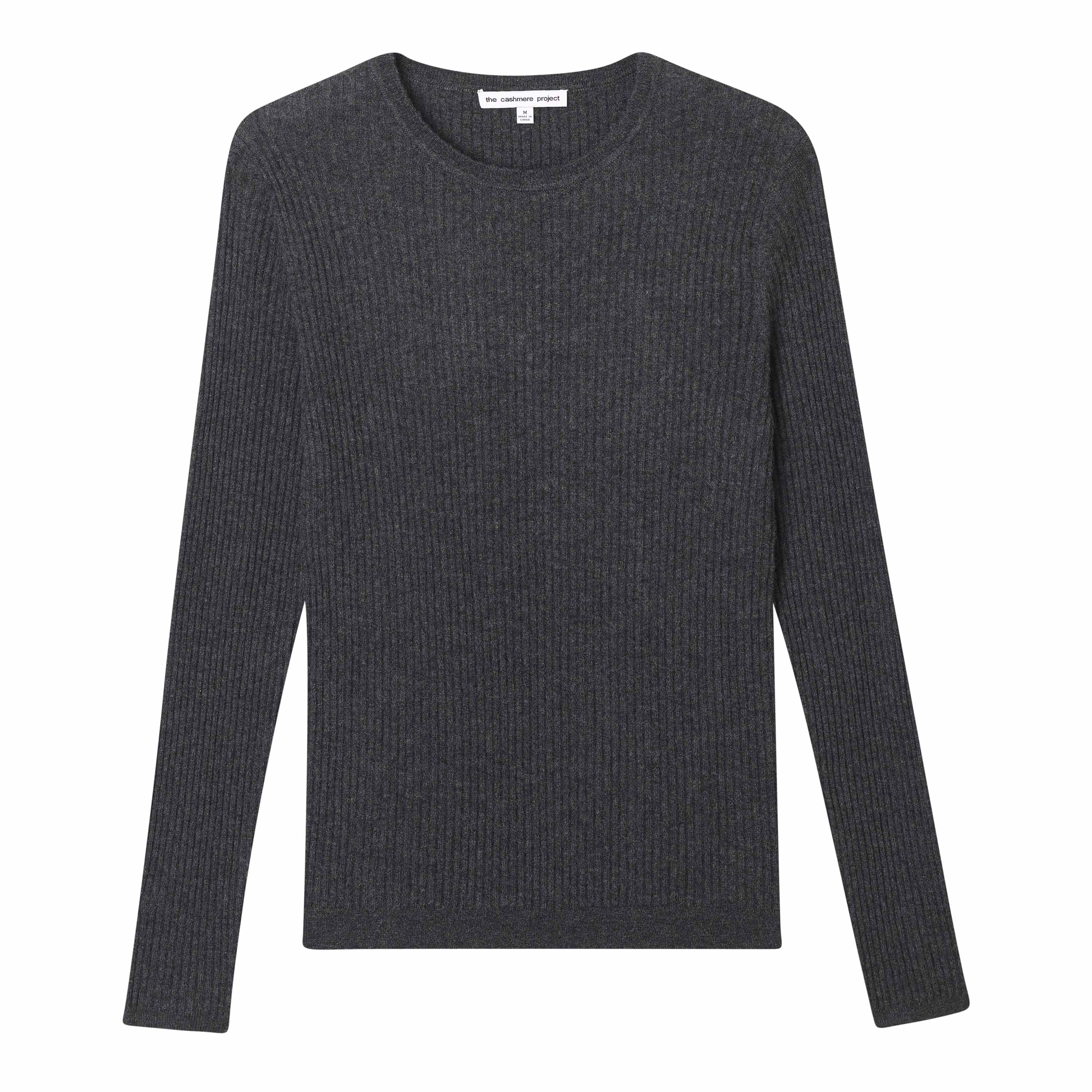 California Cashmere Ribbed Crew - Image 9