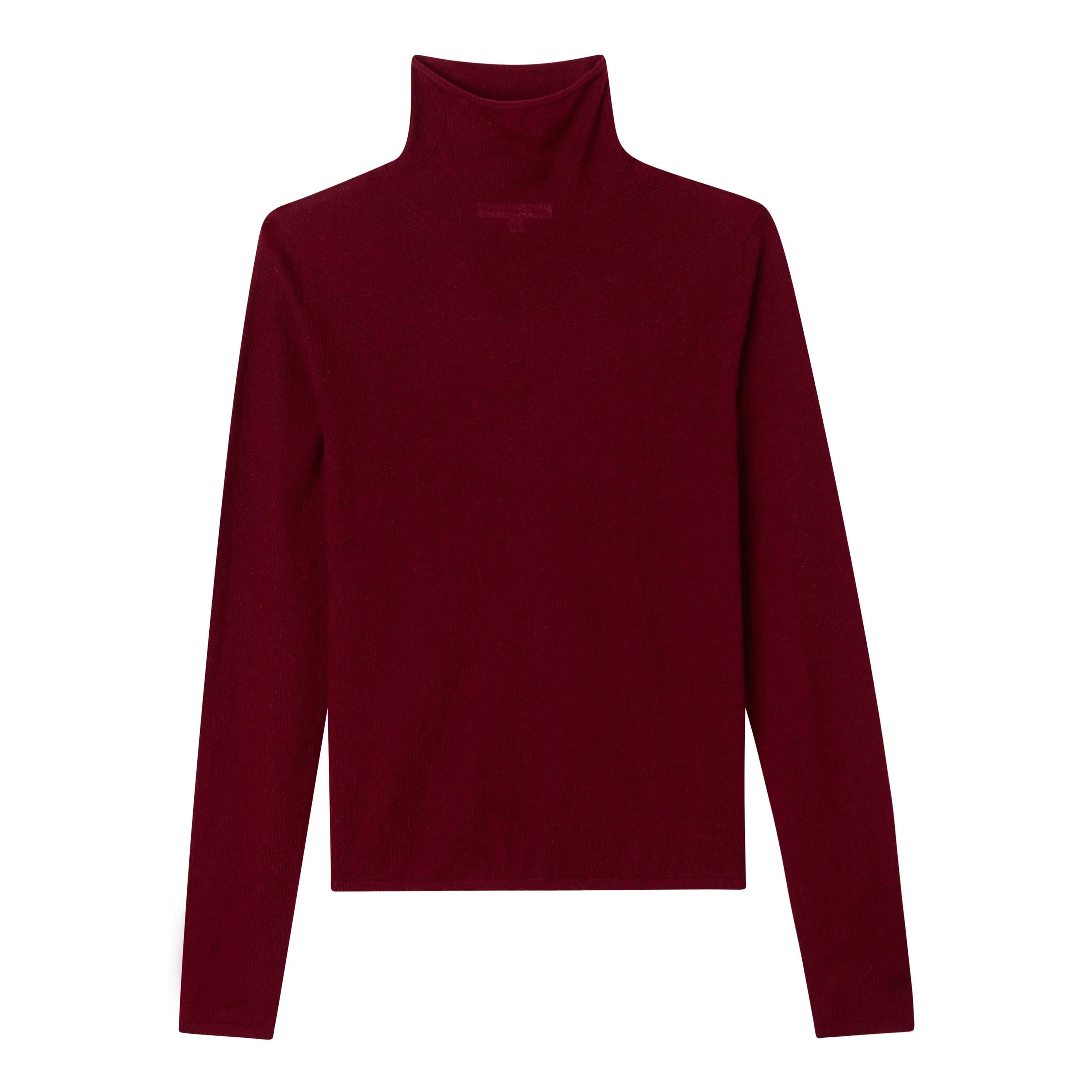 California Cashmere Rolled Edge Turtleneck - Image 3