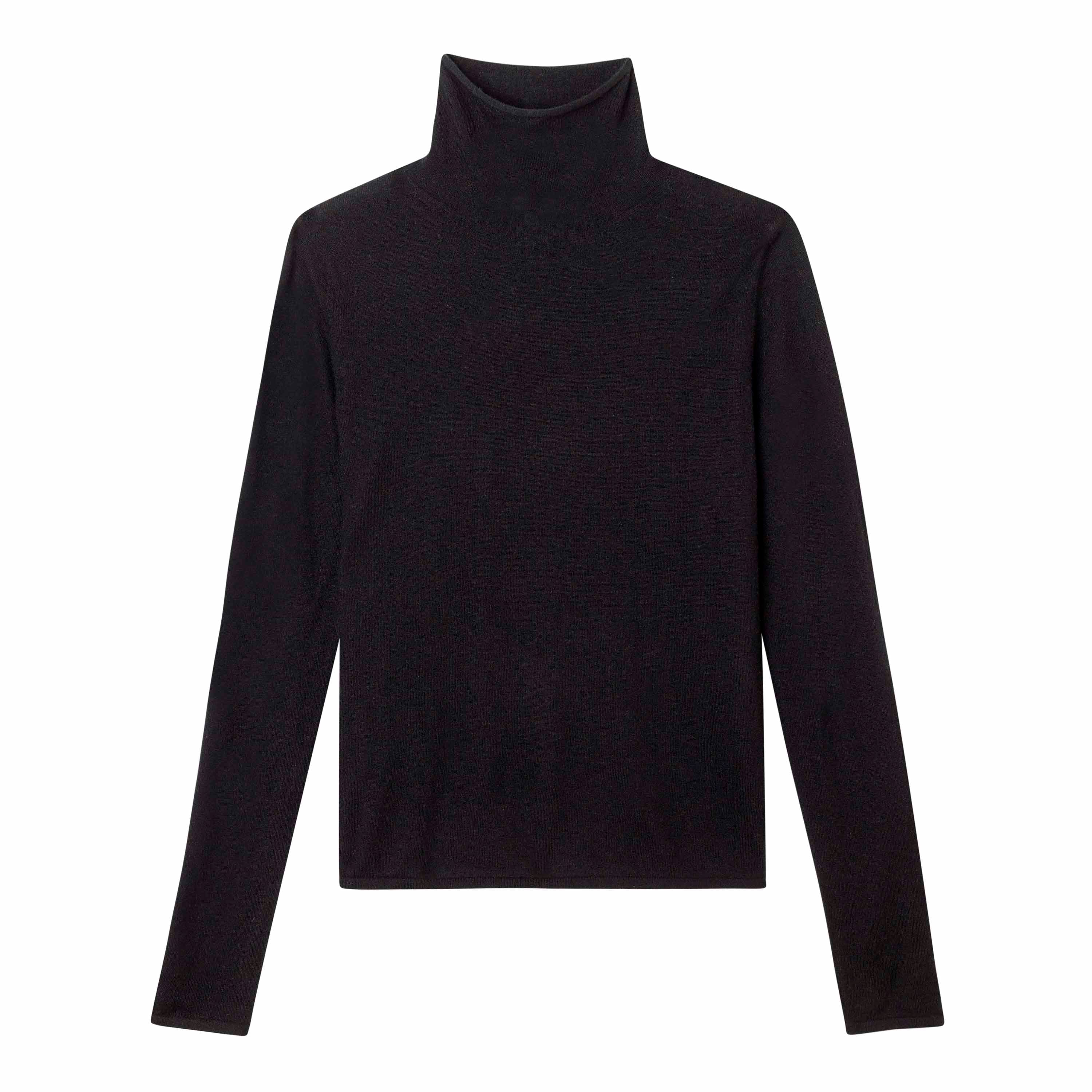 California Cashmere Rolled Edge Turtleneck - Image 7