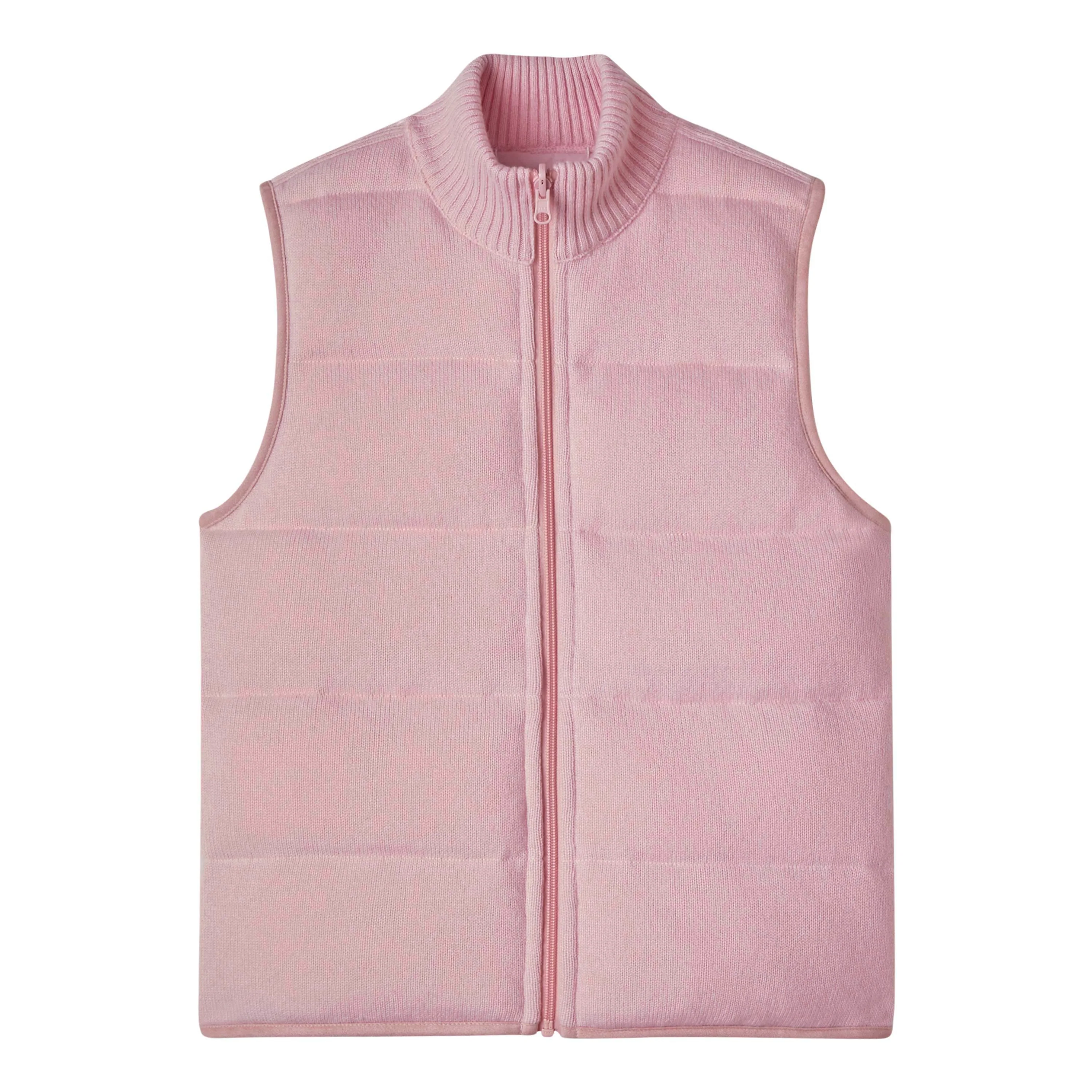 CASHMERE PUFFER VEST - Image 4