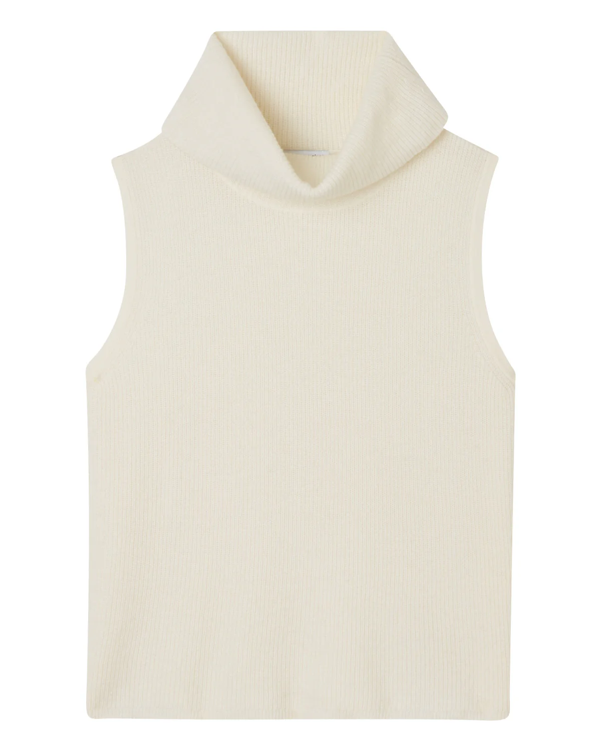 CROPPED SLEEVELESS TURTLENECK - Image 5