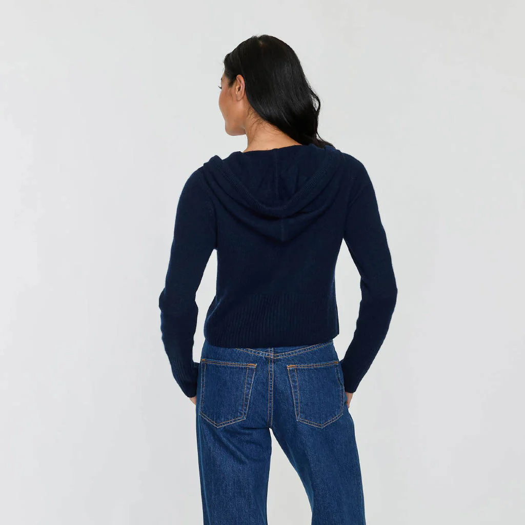 CROPPED ZIP HOODIE - Image 3