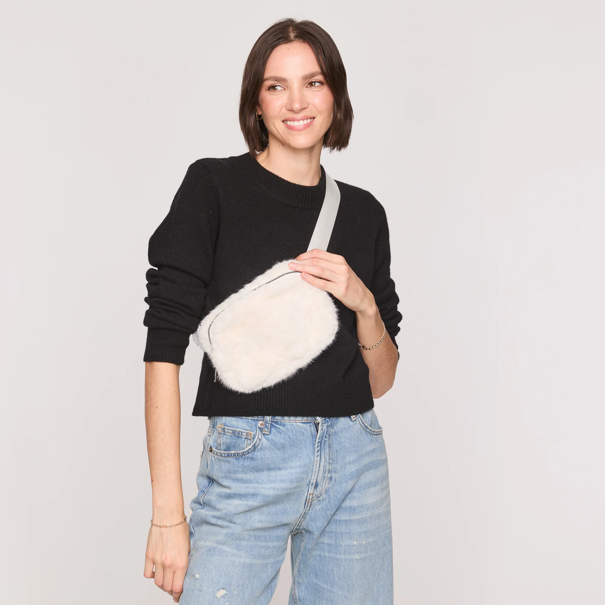 Faux Fur Fanny Pack - Image 2