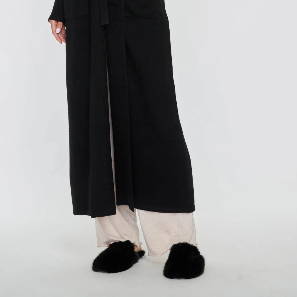 FAUX FUR SLIPPERS