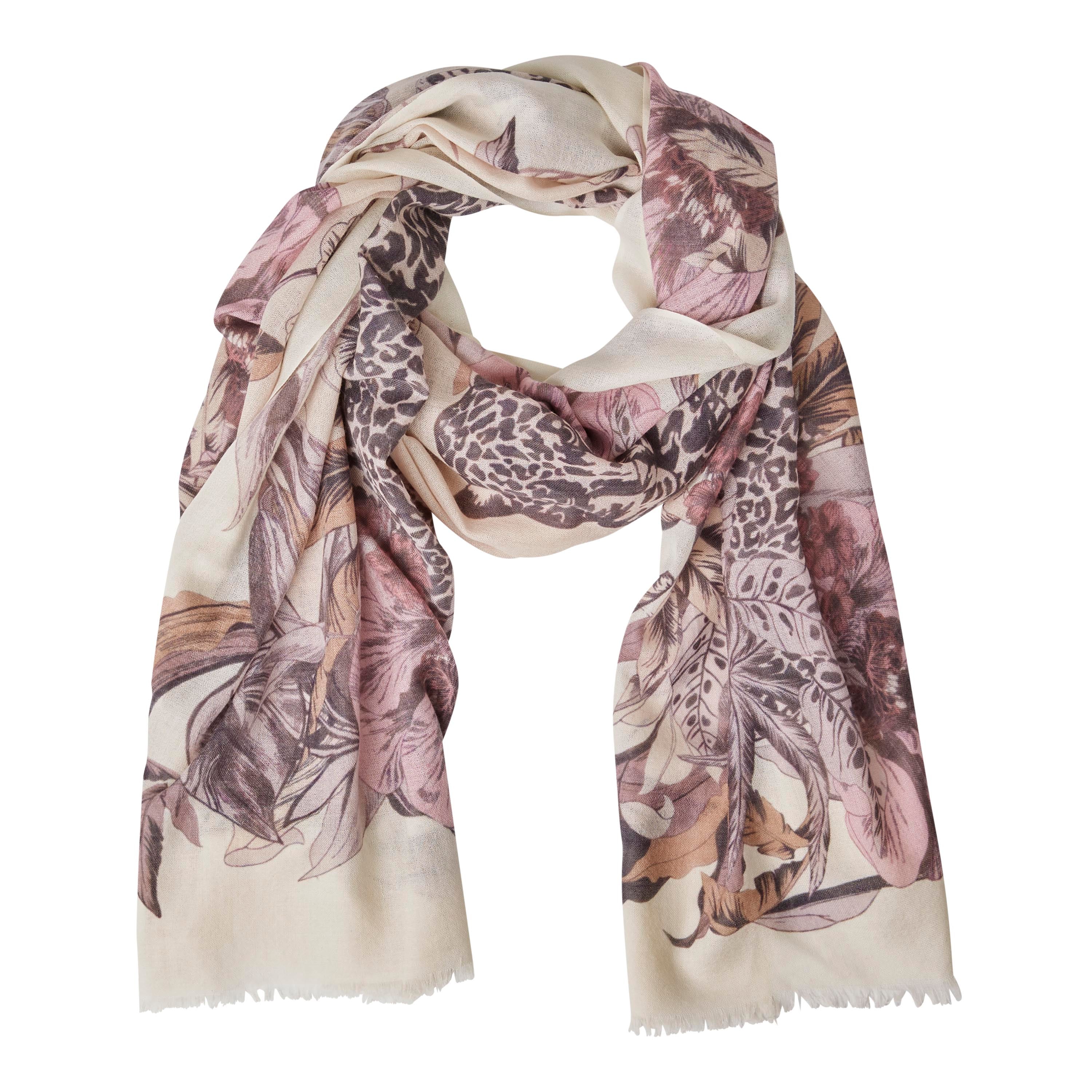 JUNGLE PRINTED SCARF