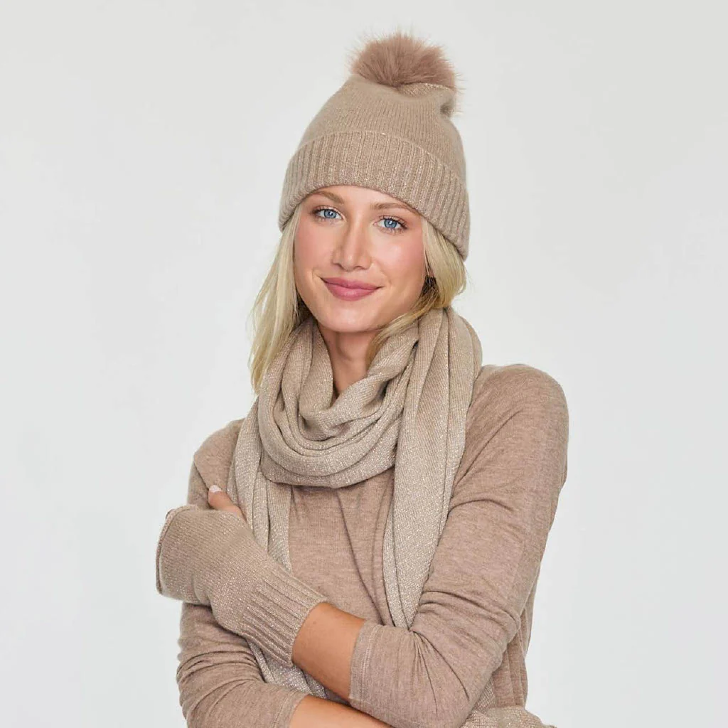 LUREX POM POM HAT - Image 2