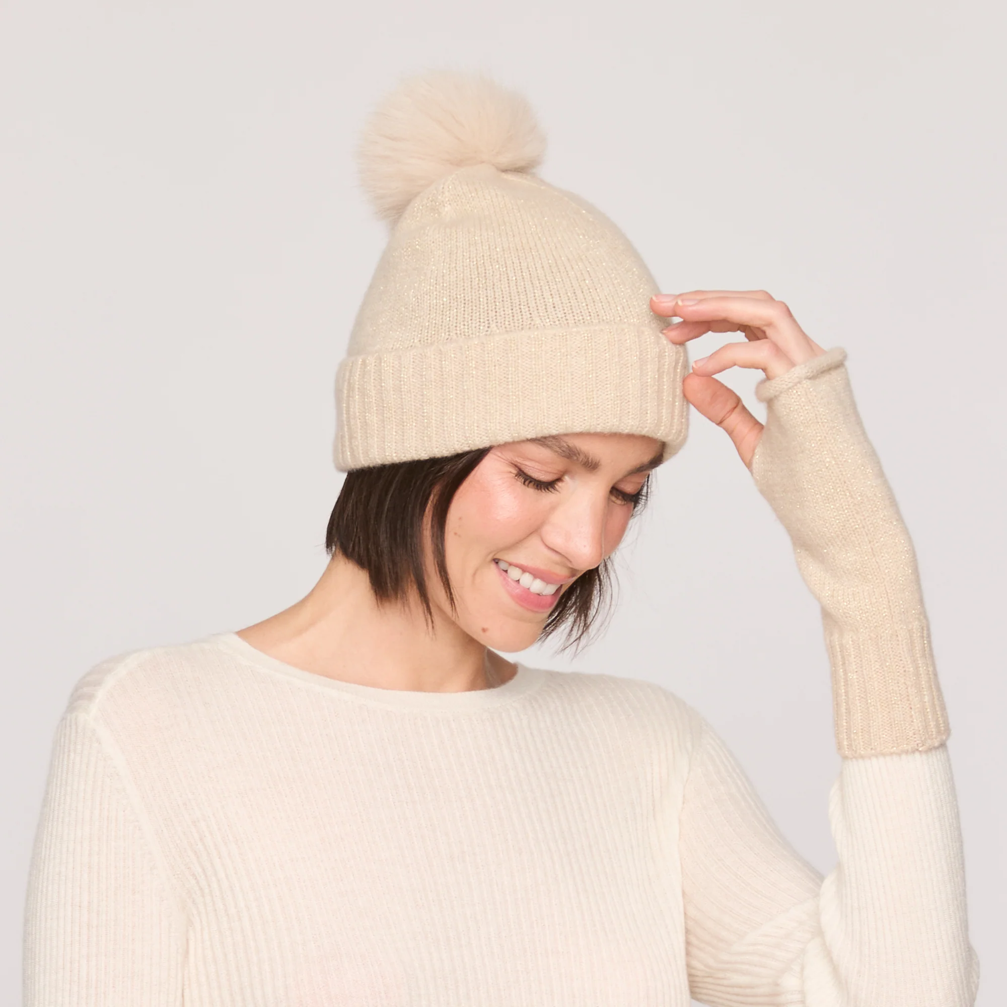 LUREX POM POM HAT - Image 3