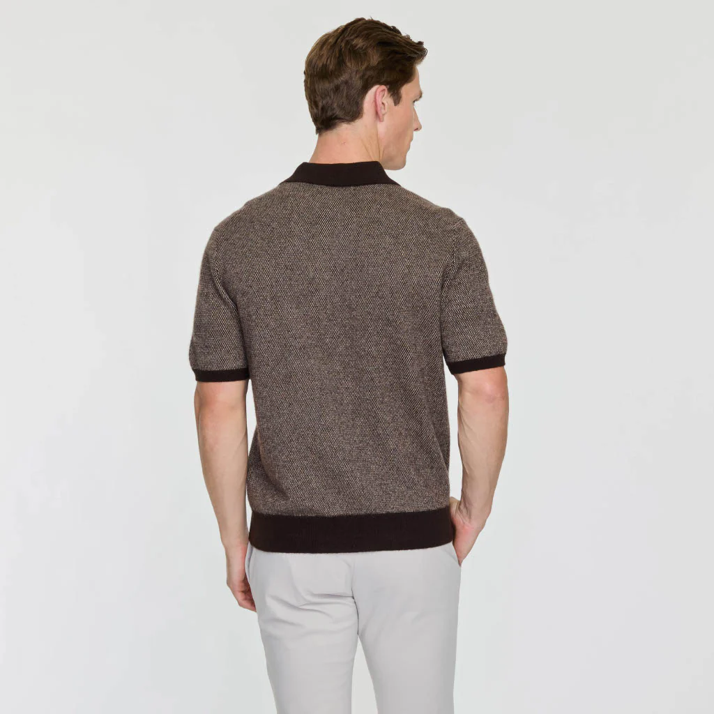 MEN'S BIRDSEYE SHORT SLEEVE POLO - Image 3