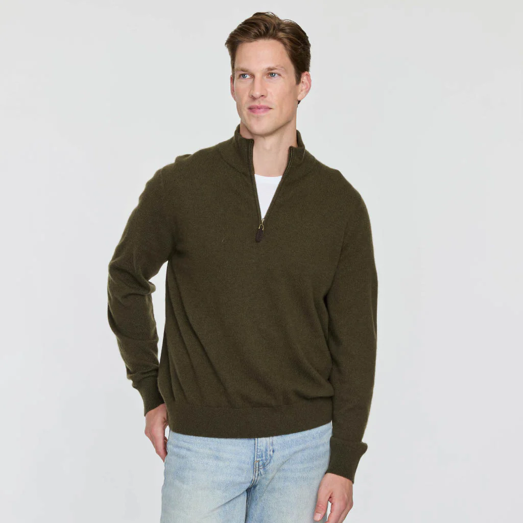 MEN'S ESSENTIAL QUARTER ZIP - Image 4