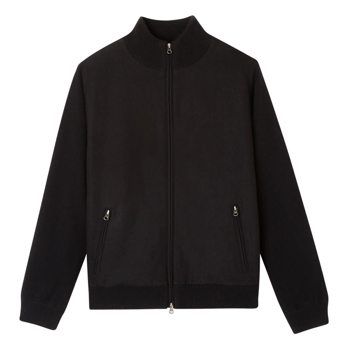 MEN'S MIXED MEDIA ZIP JACKET - Image 3