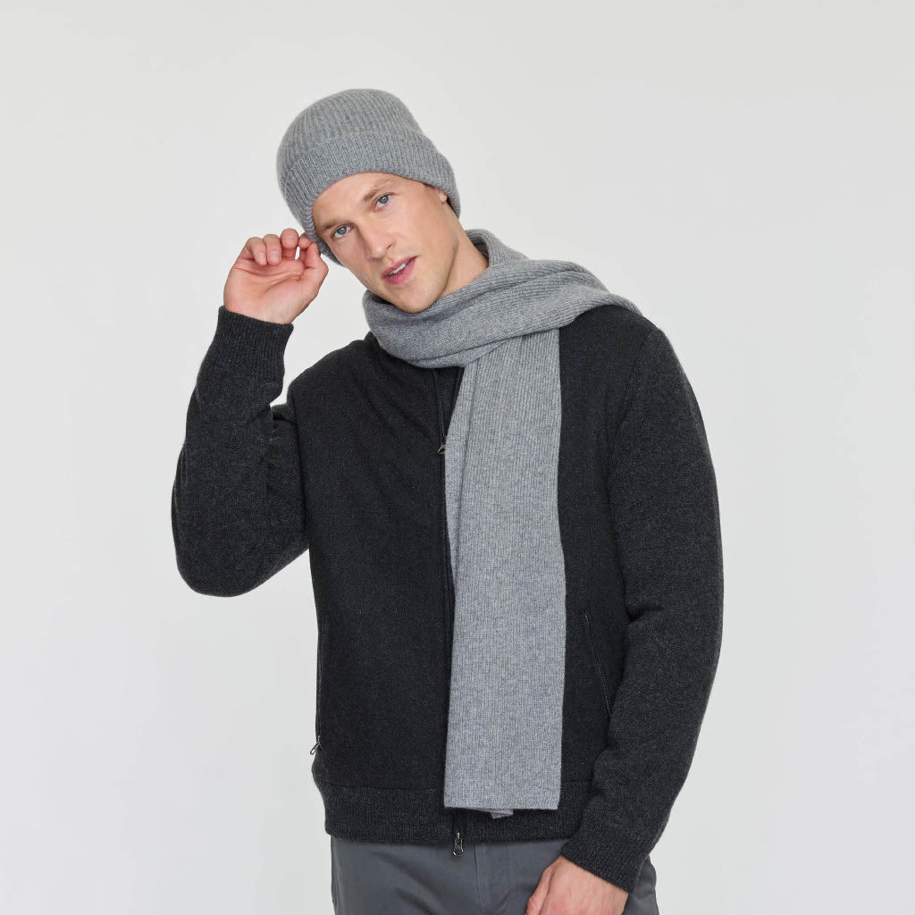 MEN'S NEW RIBBED HAT