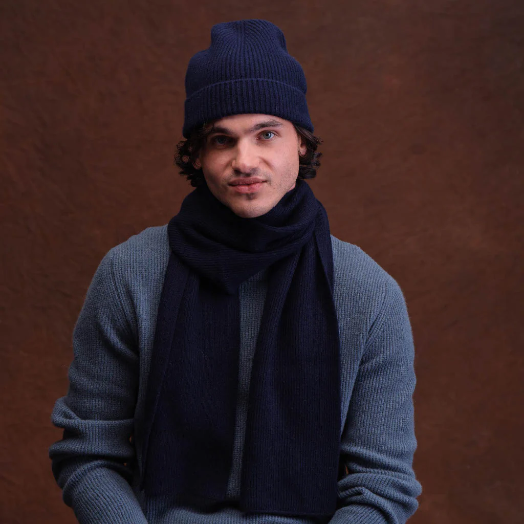 MEN'S NEW RIBBED SCARF - Image 3