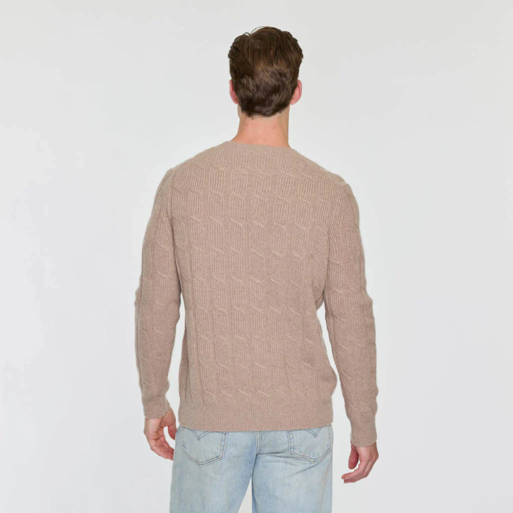 MEN'S NOVELTY CABLE CREW - Image 3