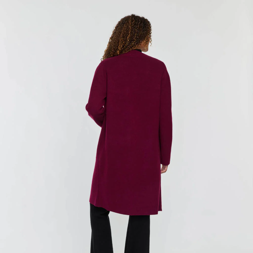 REVERSIBLE DOUBLE KNIT DUSTER - Image 2