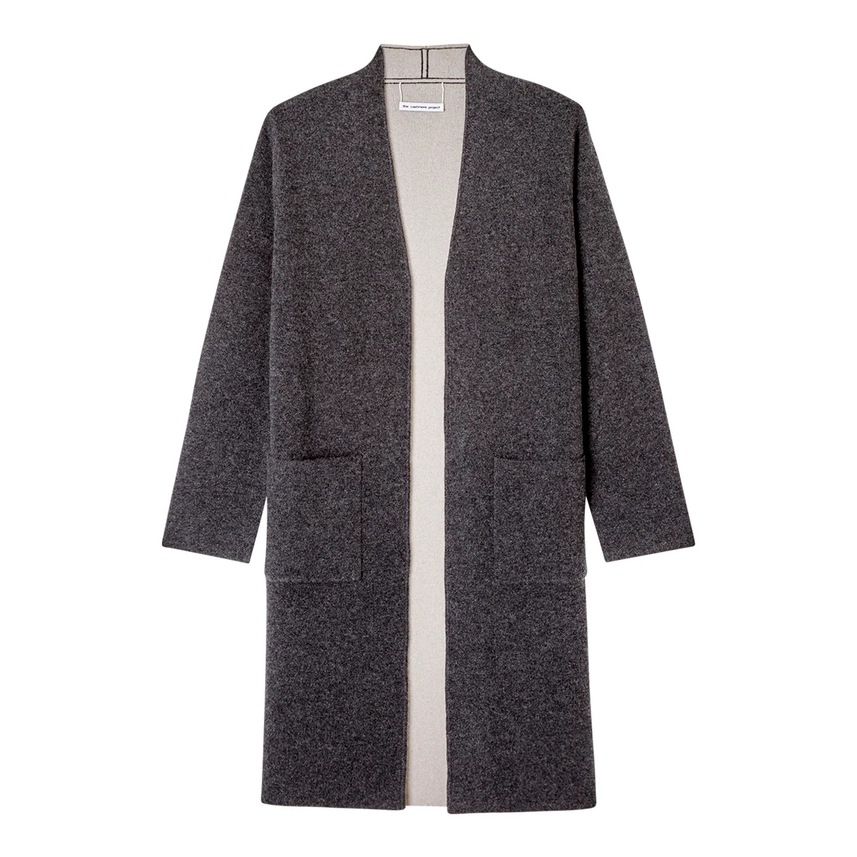 REVERSIBLE DOUBLE KNIT DUSTER - Image 3