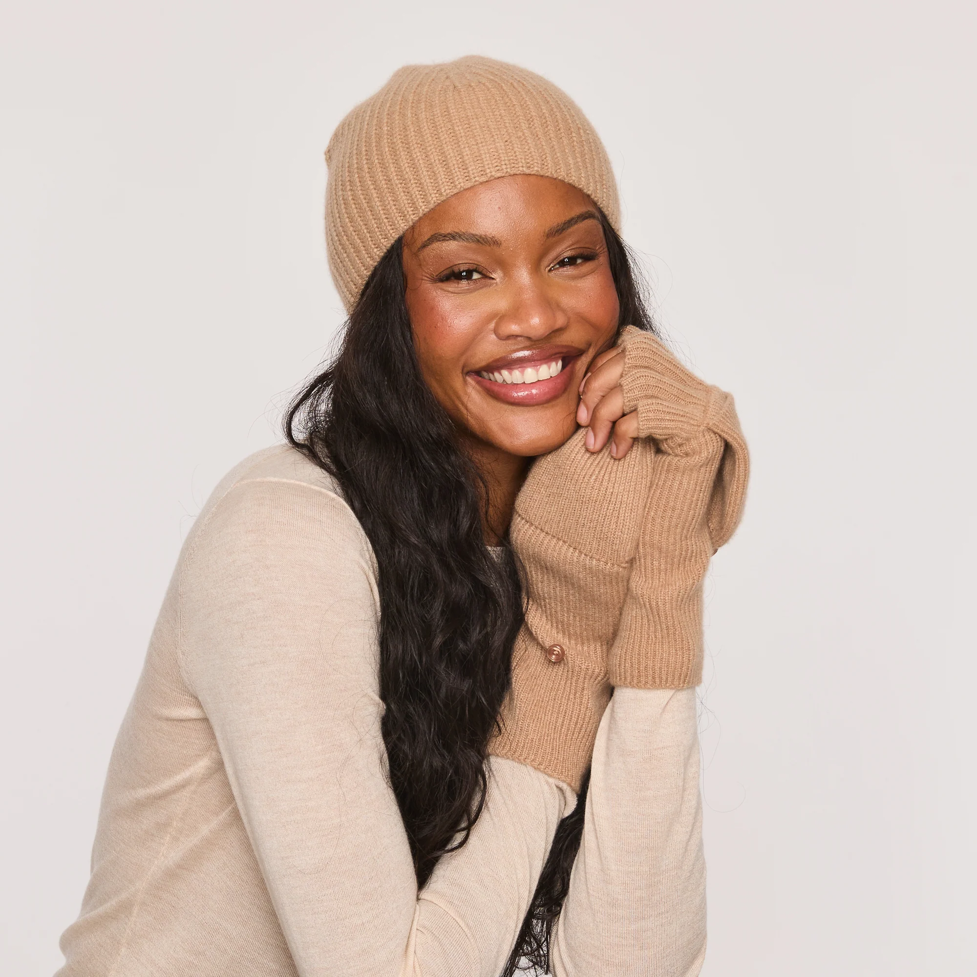 RIBBED CONVERTIBLE MITTEN - Image 6