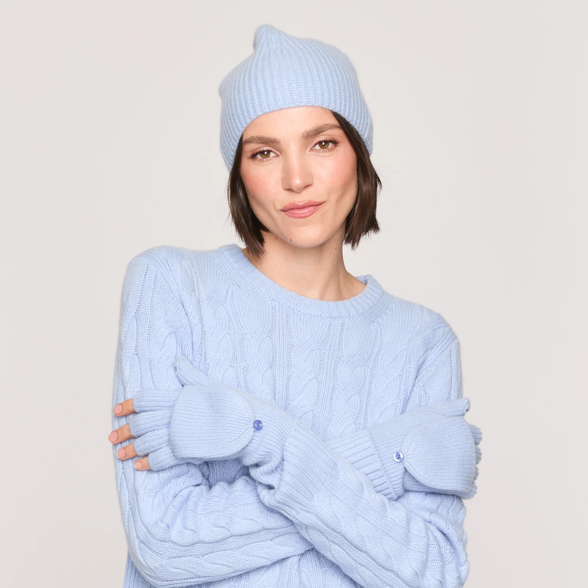 RIBBED CONVERTIBLE MITTEN - Image 9