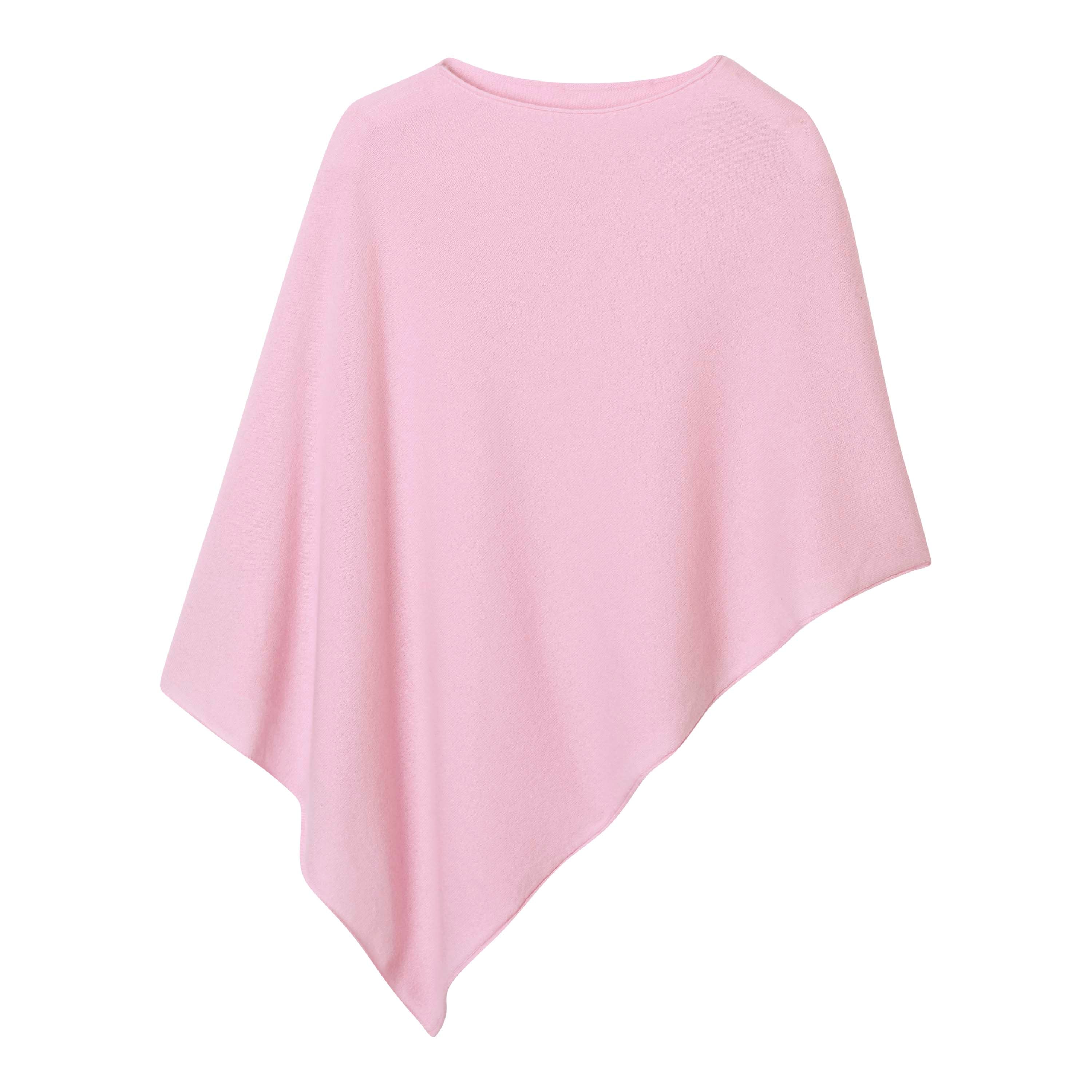 ROLLED EDGE ASYMMETRICAL PONCHO - Image 6