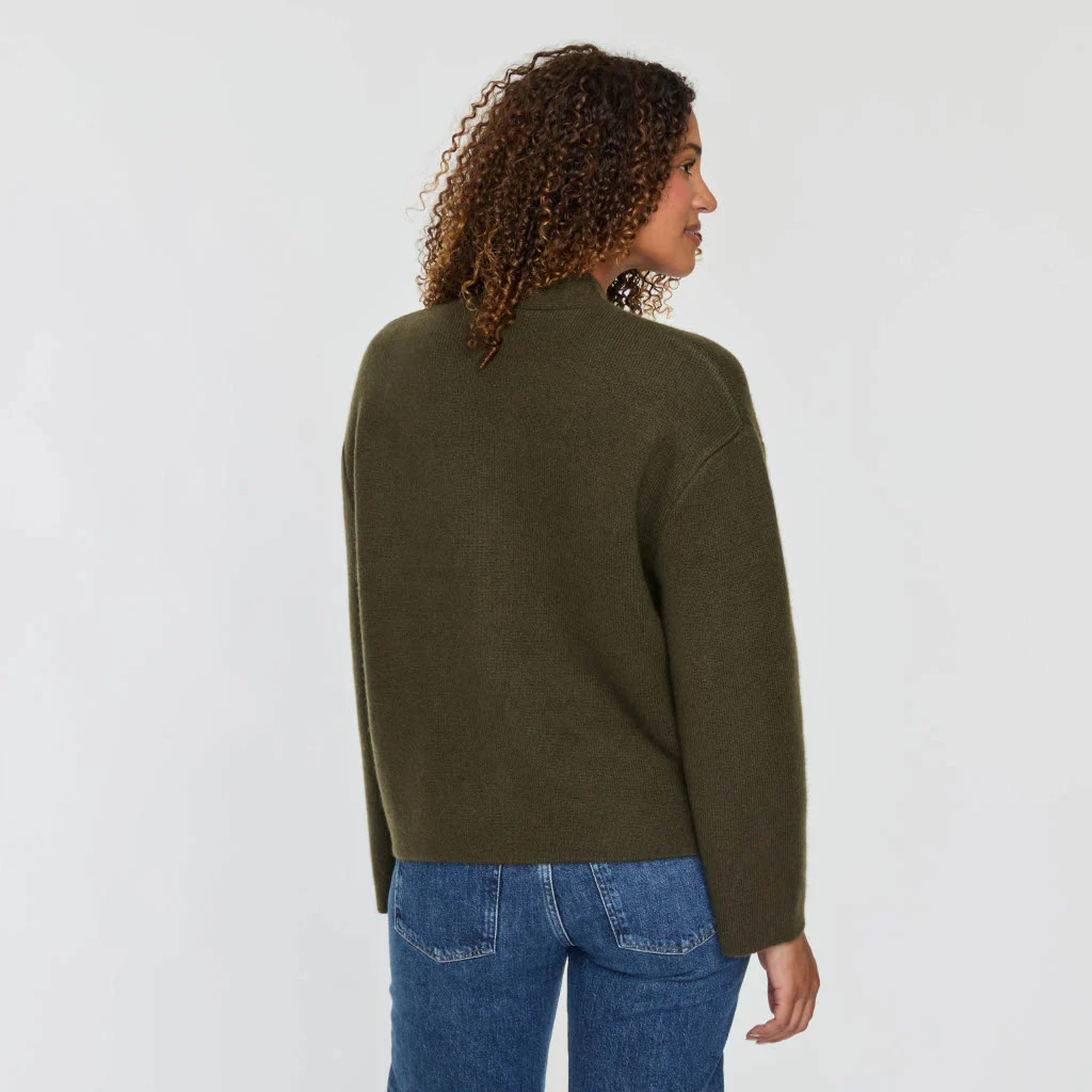 ROUND HEM BUTTON JACKET - Image 3