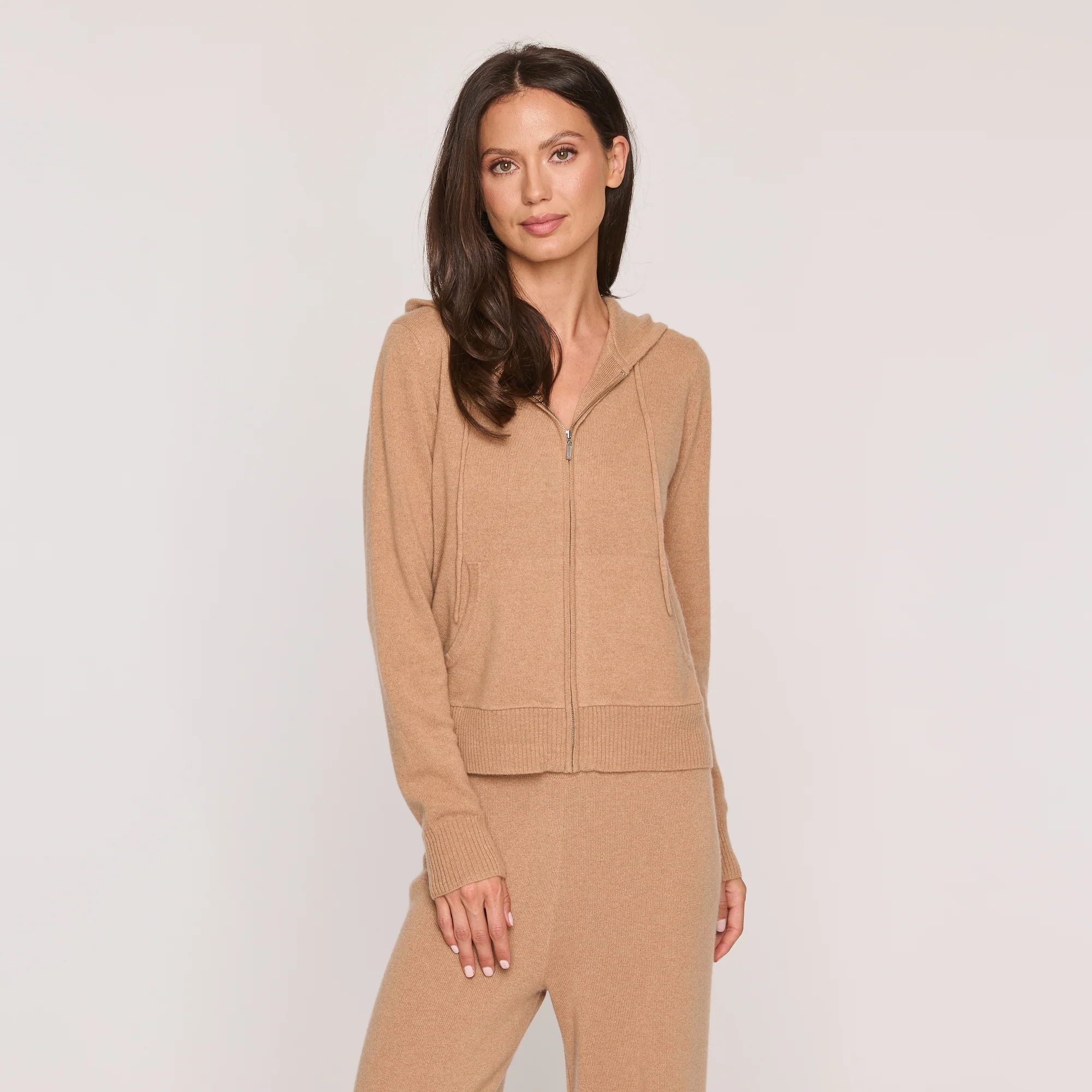 SOLID ZIP HOODIE - Image 9