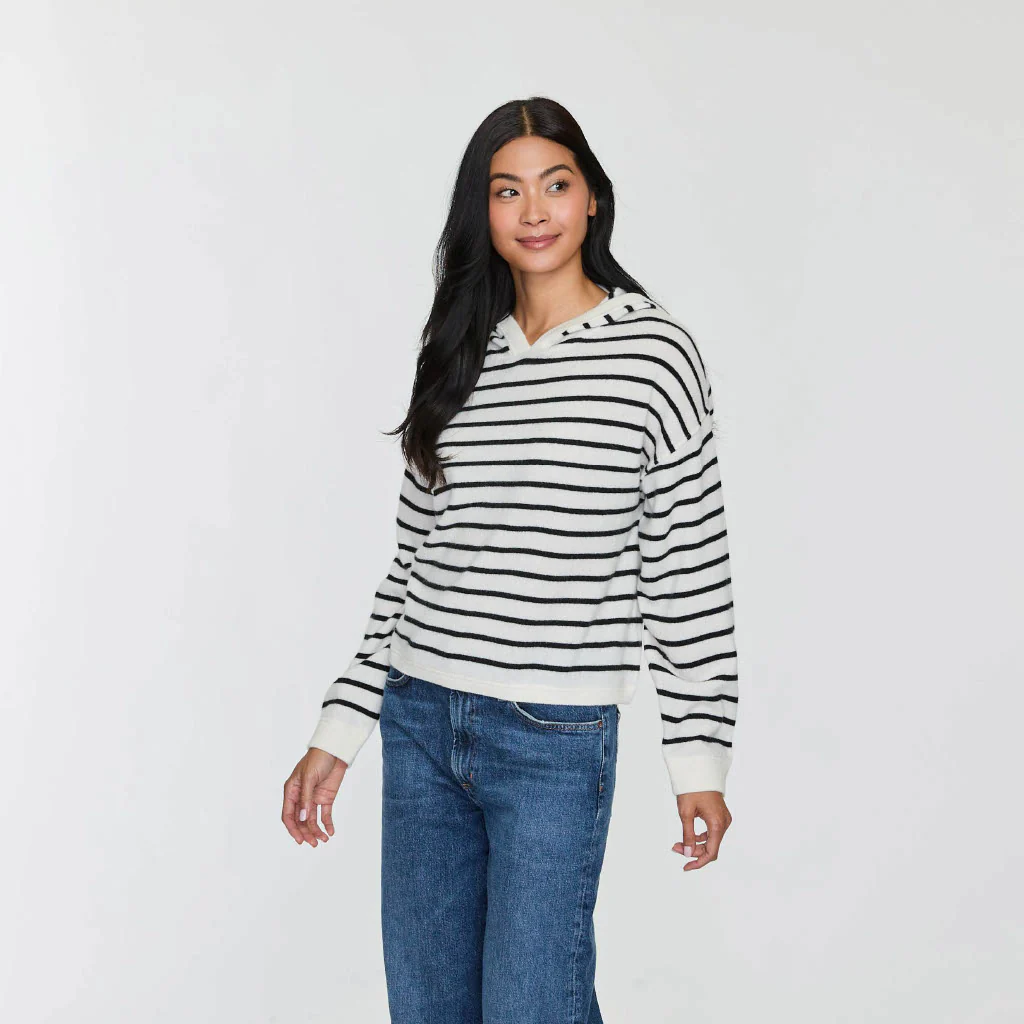 STRIPED HOODIE - Image 2