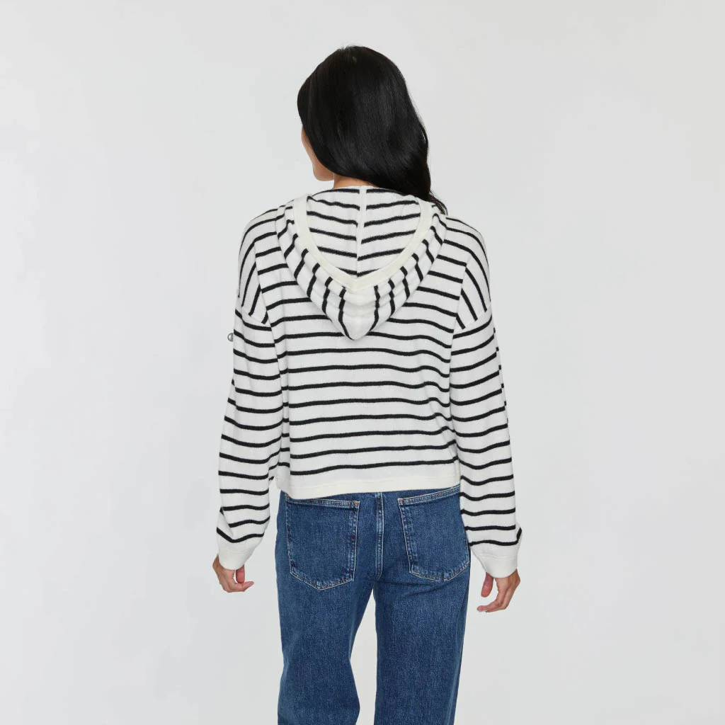 STRIPED HOODIE - Image 3