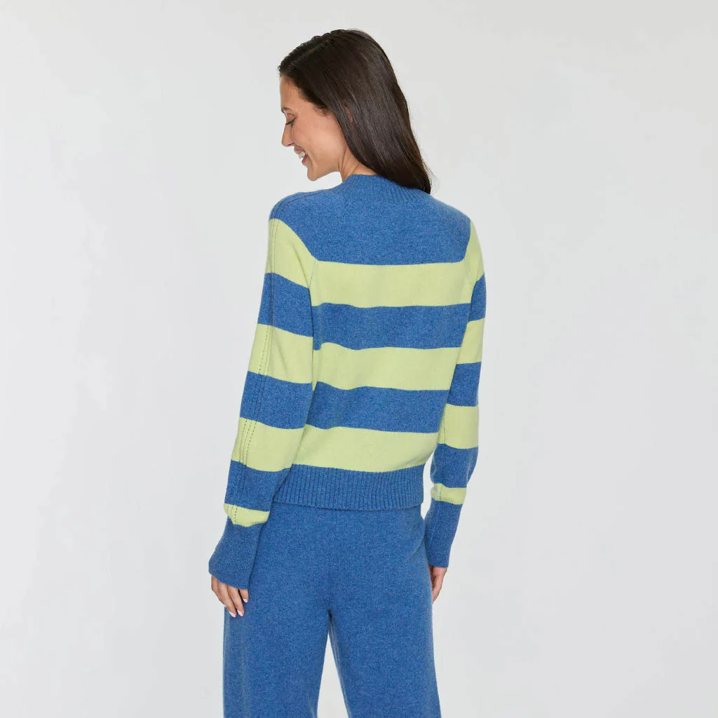 STRIPED MINI MOCKNECK - Image 2
