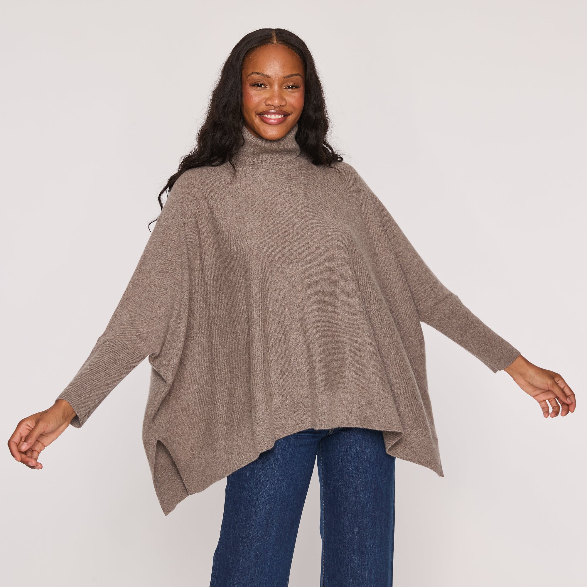 TURTLENECK PONCHO - Image 7