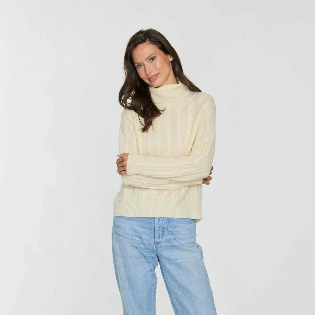 TWISTED CABLE TURTLENECK - Image 3
