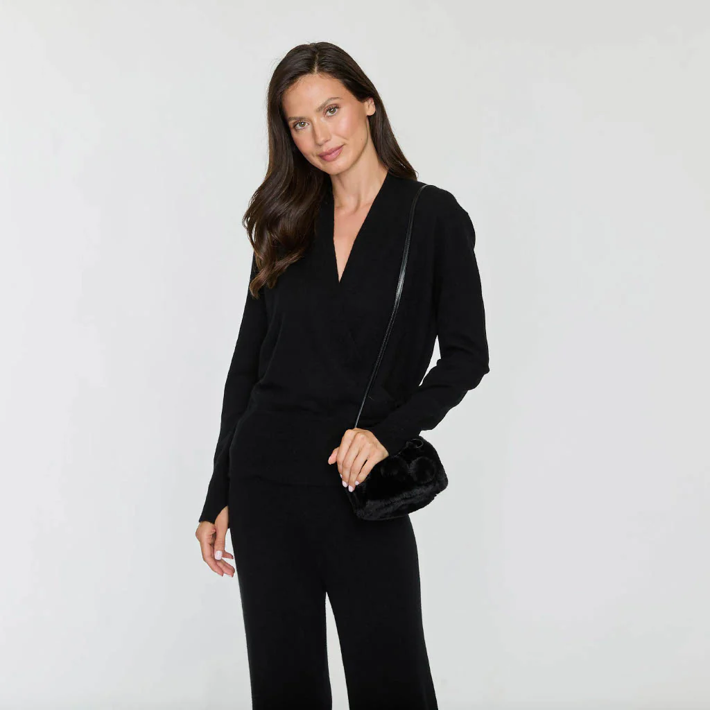WRAP CASHMERE TOP - Image 3