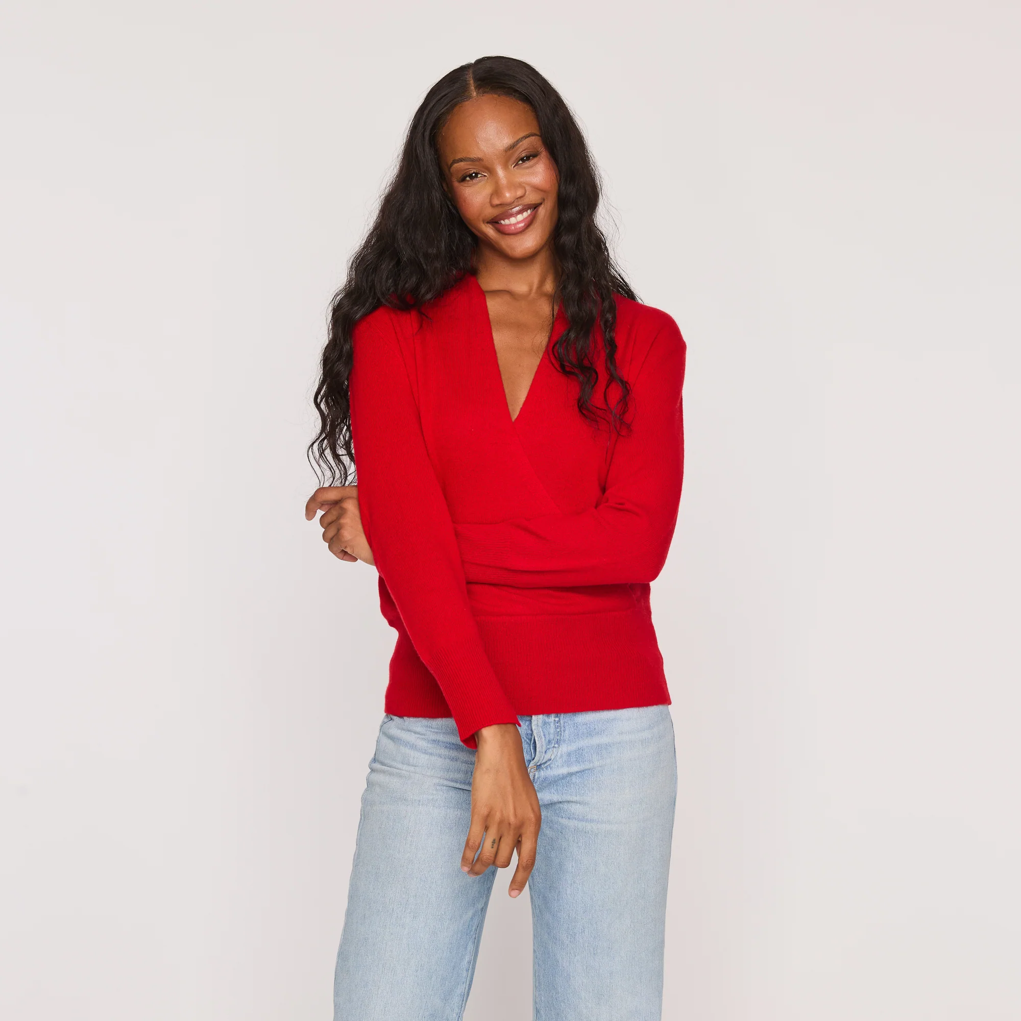 WRAP CASHMERE TOP - Image 4